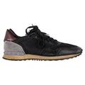 Valentino Garavani Rockrunner Sneakers in Black Mixed Media