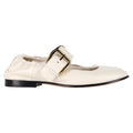 Bottega Veneta Astaire Mary-Jane Ballerina in Cream Leather