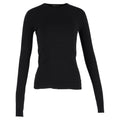Bottega Veneta Crewneck Sweater in Black Wool