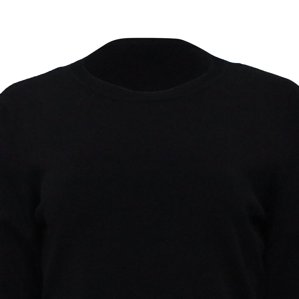 Valentino Bell Sleeve Sweater in Black Wool