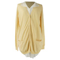 Bottega Veneta Yellow Layered Cardigan